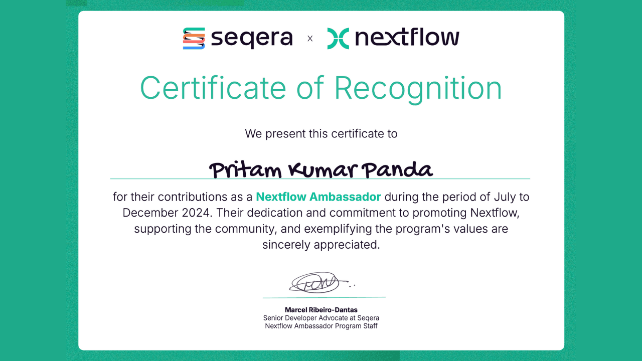 Nextflow Ambassador